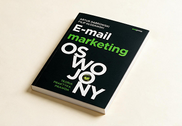 Książka E-mail marketing oswojony - mockup